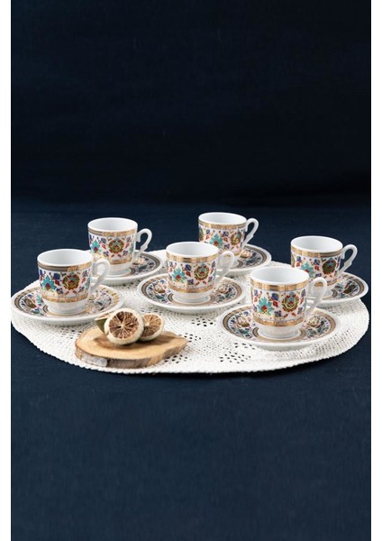 Sedef Kahve Fincan Takımı 6 Kişilik SF12CKT084543