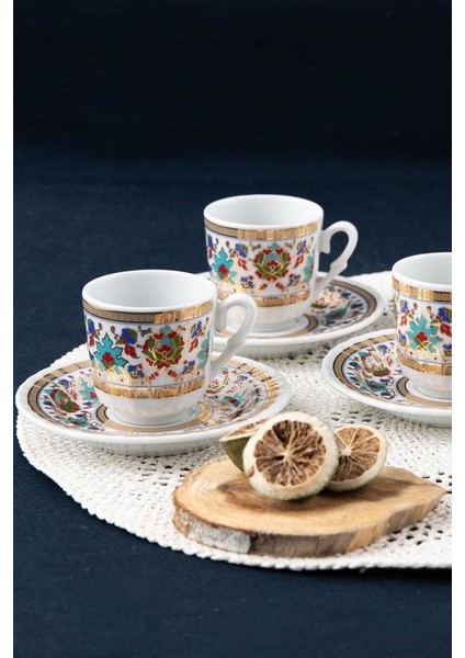 Sedef Kahve Fincan Takımı 6 Kişilik SF12CKT084543