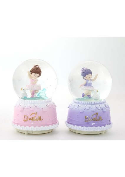 Işıklı Müzikli Kar Küresi 13 cm ALK1846