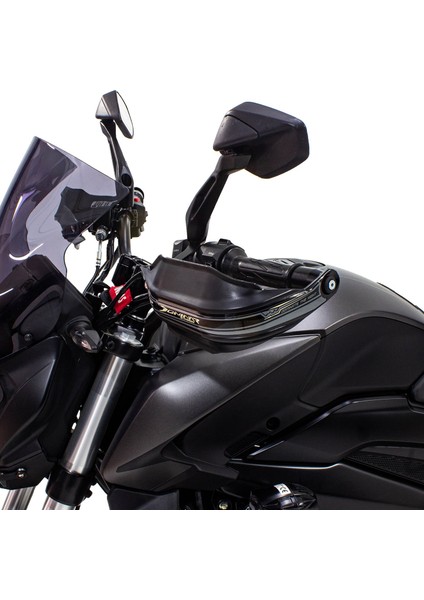 Bajaj Dominar 250 400 2017-2024 Uyumlu Plastik Elcik Koruma Siyah fırsatları