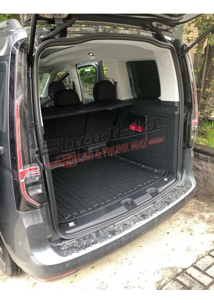 Ford Tourneo Connect Koltuklu Van 2023- Sonrası 3D Kauçuk Bagaj Havuzu
