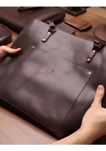 - Belluna - Hakiki Deri Tote Bag fiyatları