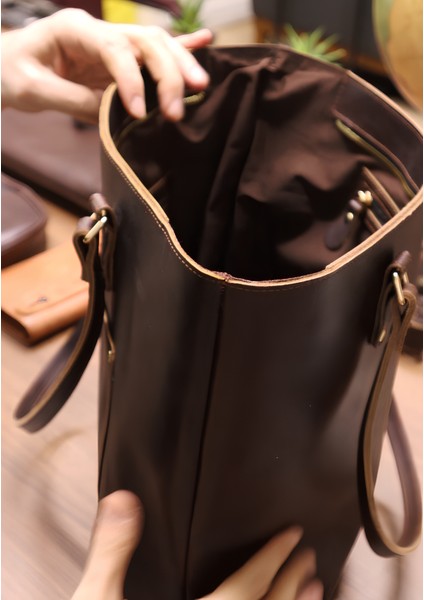 - Belluna - Hakiki Deri Tote Bag modelleri