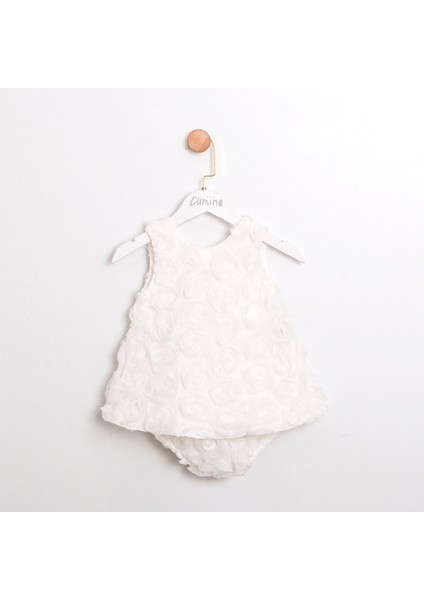Gül Detaylı Kız Bebek Takım