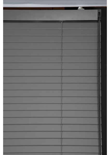 Antrasit Gri Micro Jaluzi Serisi (P-35800) Metal Kasa Micro Jaluzi Perde 35MM