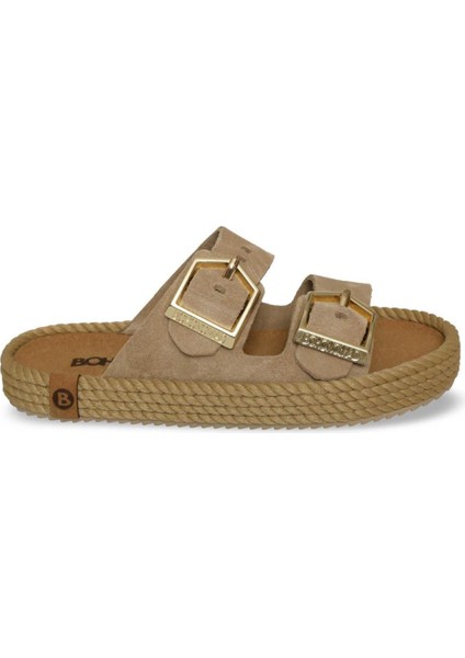 Sydney Kadın Tokalı Terlik - Camel SYD12-00044 fiyatları
