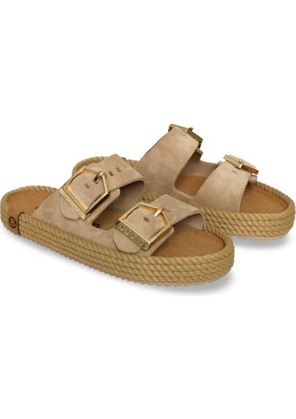 Sydney Kadın Tokalı Terlik - Camel SYD12-00044 modelleri
