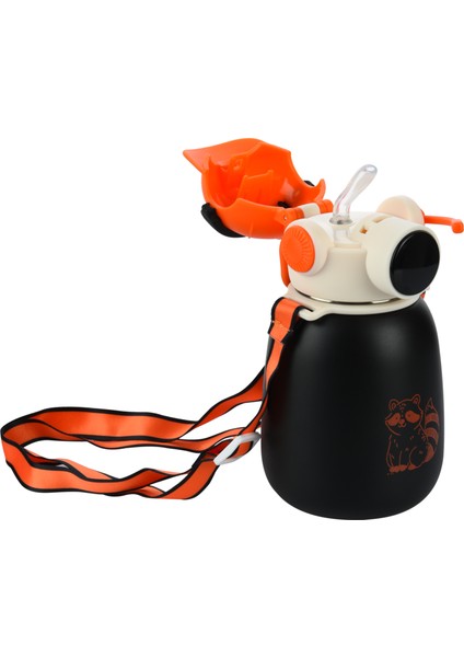 Gamer Kulaklıklı Pipetli Termos Su Matarası 500 ml Içi Paslanmaz Çelik, pipetli ve Askılı Şişe fiyatları