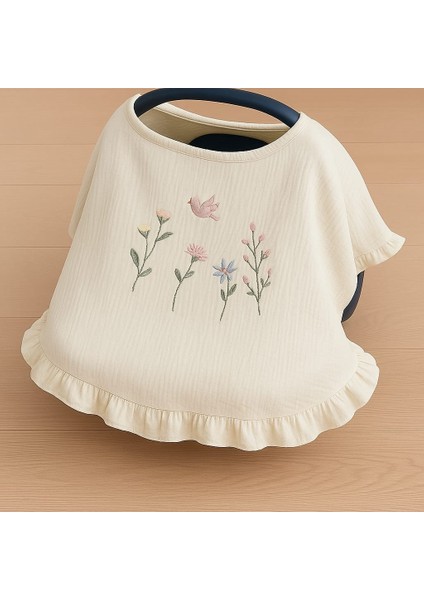 Puset Örtüsü Nakışlı