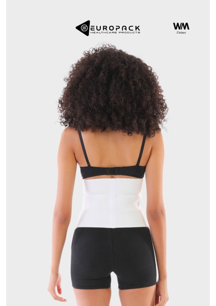 LP-380 3 Panelli Abdominal Kompresyon Korsesi - Ameliyat Sonrası Karın Korsesi - 22 cm modelleri