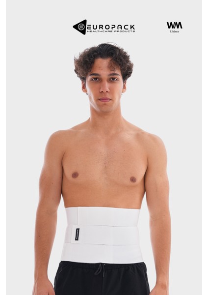 LP-380 3 Panelli Abdominal Kompresyon Korsesi - Ameliyat Sonrası Karın Korsesi - 22 cm fırsatları