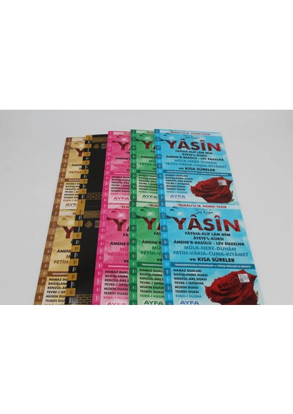 Ekonomik 10 Adet Yasin-I Şerif Türkçeli 80 Sayfa Orta Boy (17X24CM) fiyatları