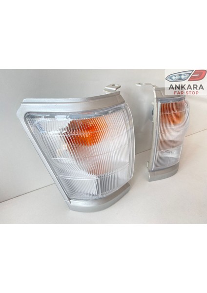 Toyota Hilux LN145 1998-2001 Sinyal Lambası Takım Sağ - Sol Gri