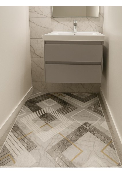 Kaymaz Taban, Yıkanabilir Lavabo Önü Paspası, Banyo Paspası, Duşakabin Önü Paspası, Kolidor Paspası