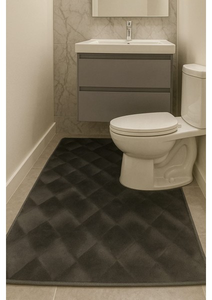 Kaymaz Taban, Yıkanabilir Lavabo Önü Paspası, Banyo Paspası, Duşakabin Önü Paspası, Kolidor Paspası