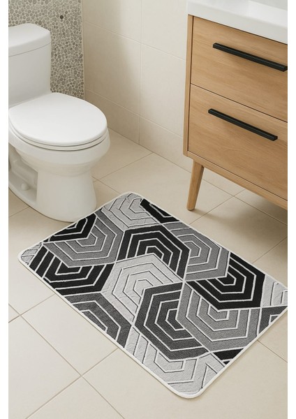 Kaymaz Taban, Yıkanabilir Lavabo Önü Paspası, Banyo Paspası, Duşakabin Önü Paspası, Kolidor Paspası