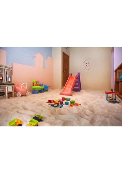 Oyun ve Plaj Alanı Için 20 kg Doğal Deniz ve Plaj Kumu, Sarı Renkli, Hijyenik ve Kaliteli