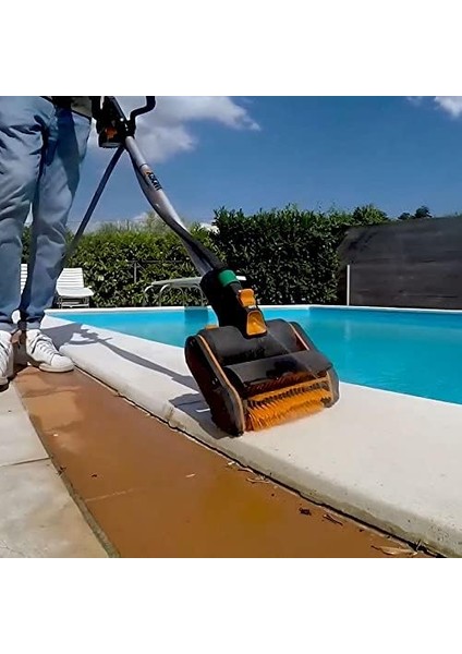 WA0291 WG441E ile Uyumlu Sert Yüzeyler Için 165MM Sert Temizlik Fırçası