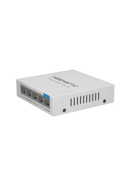 Poe+ Switch 5, 1X1GBIT, 4X1GBIT Poe+ Port, Ieee 802.3AF/AT (MAX.30W/PORT), 60WATT