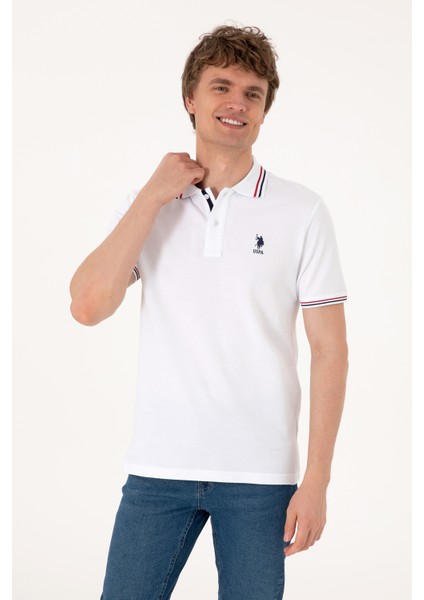 Erkek Beyaz Tişört Basic 50306011-VR013