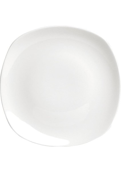 04A+P014855 Square Yemek Tabağı, Porselen