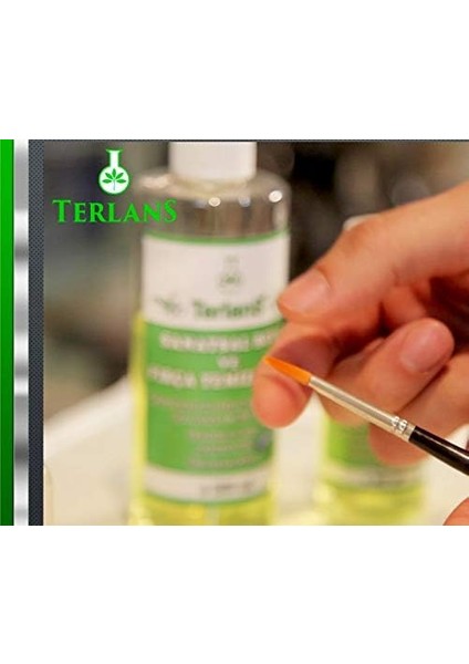 Yağlı Boya Seti Yardımcı Malzemeler 3X100 ml Terebentin - Vernik - Boya Temizleyici