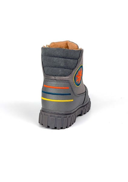 Erkek Çocuk Platin Oranj Içi Kürklü Termo Taban Suya Soğuğa Dayanıklı Günlük Rahat Bot fırsatları