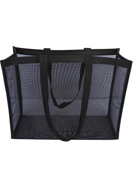 Geniş Hacimli Siyah Yazlık Deniz ve Plaj Çantası, Kum Tutmayan File Tasarım modelleri