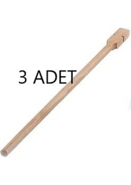 Ahşap Tünek Çap: 1 cm Uzunluk: 39 cm 3 Adet
