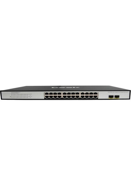 BN-GS-1242P2S 24 Port Gigabit Poe 2 Port Sfp 400W Poe Switch
