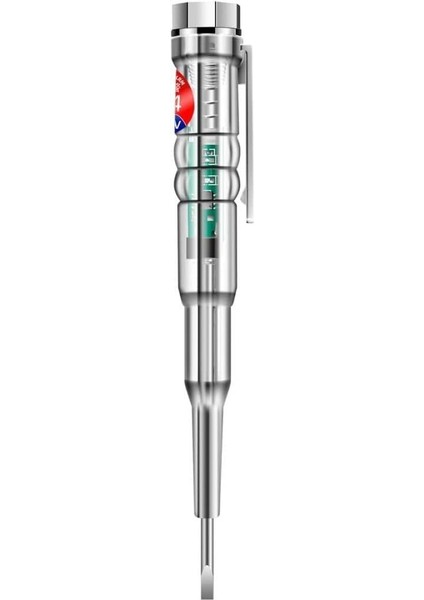 6877-18 Elektronik Kontrol Kalemi Voltaj Test Kalemi Faz Kalemi Işıklı Uyarı