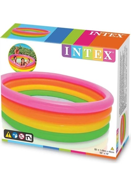 4 Boğumlu Havuz 168X46 Cm, Yaz Serseri Keyfi Için Mükemmel Seçim indirimleri