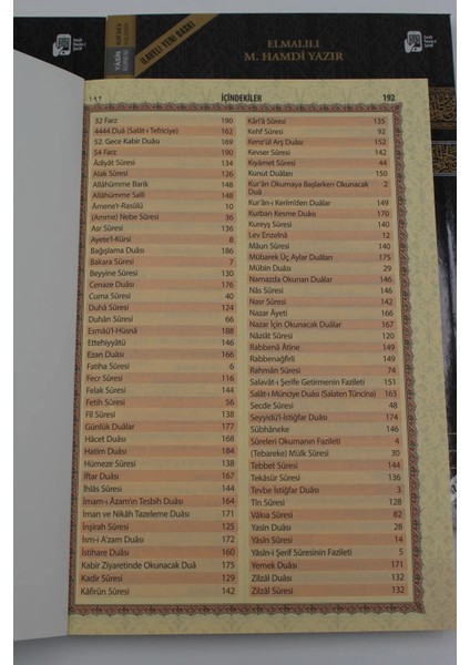 Hediyelik Geniş Içerik 10 Adet Kabe Yasini Şerif Türkçe Okunuşlu ve Mealli Orta Boy 192 SHF(17X24CM)