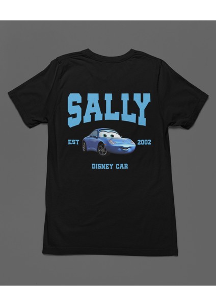 Sally Arabalar Cars Şimşek Mcqeen Unisex Tişört T-Shirt fiyatları