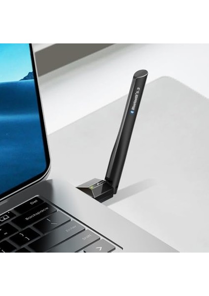 UB500 Plus, Ayarlanabilir Harici Antenli, Yüksek Çekim Güçlü Bluetooth 5.3 USB Adaptör