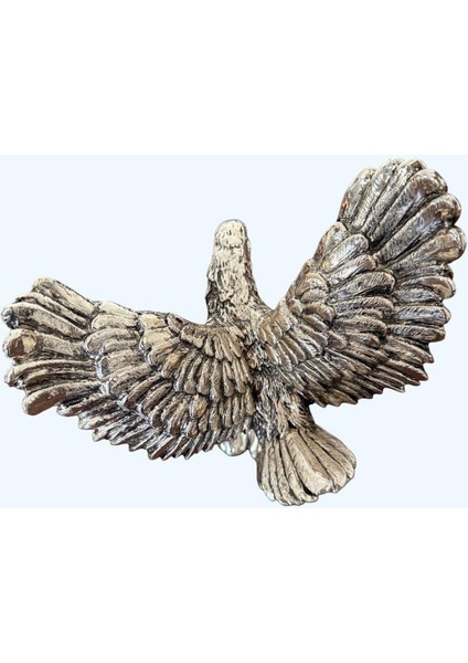 Kartal Heykel Biblo 20 cm Gümüş Renk fırsatları
