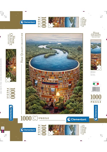 - 39603 - Yetişkin Puzzle - Bibliodame 1000 Parça