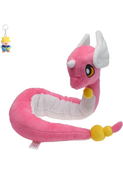 Iskeletli Büyük Heterokrenkli Hacklon Eğilebilir Şekil Mini Ejderha Yılan Peluş Bebek (Yurt Dışından)