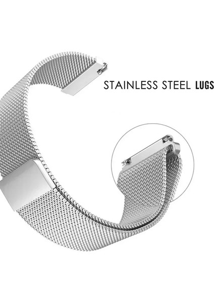 Xiaomi Redmi Watch 5 Active / Watch 5 Lite Uyumlu 22MM Örgü Metal Hasır Manyetik Akıllı Saat Kordonu fiyatları