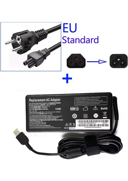 Lenovo Ideapad Gaming 3-15ARH05 82EY Uyumlu Notebook Adaptör 20V 6.75A 135W fırsatları