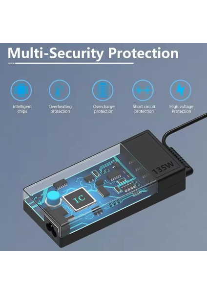 Lenovo Ideapad Gaming 3-15ARH05 82EY Uyumlu Notebook Adaptör 20V 6.75A 135W indirimleri