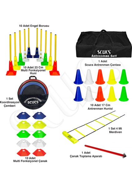 Antrenman Seti Profesyonel 44 Parça