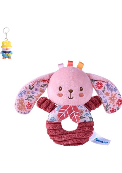 Pembe El Çanaklı Halka Yenidoğan Peluş Bebek Oyuncak 0-2 Yaş Bebek Bb Sopa El Çanak- (Yurt Dışından)