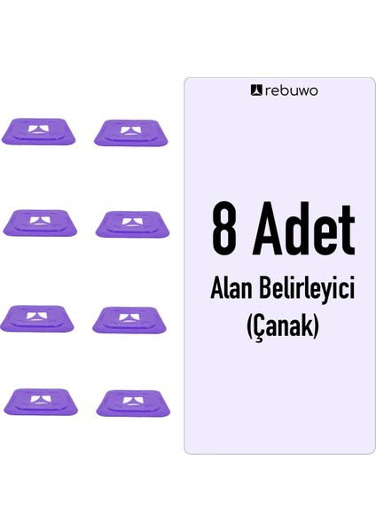 Alan Belirleyici Çanak Antrenman Çanağı 8 Adet