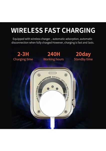 Togo Watch 8 Ultra G8S Watch Yeni Nesil New Generation Süper Hd Ekran Android + Ios modelleri