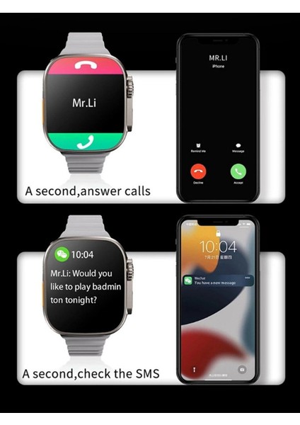 Togo Watch 8 Ultra G8S Watch Yeni Nesil New Generation Süper Hd Ekran Android + Ios fırsatları