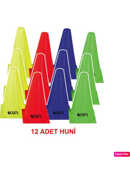 Scucs 26'lı Antrenman Seti 12'li Çanak 12'li Huni 4 mt Antrenman Merdiven Koordinasyon Çemberi fırsatları