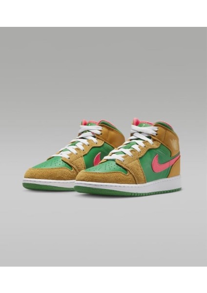 Air Jordan 1 Mid Se DX4365-700 Watermelon Unisex Sneaker