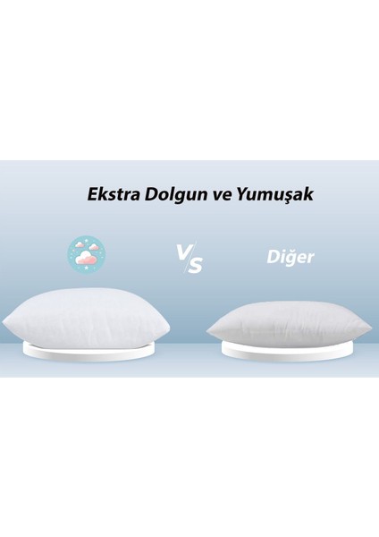 4 Adet Ultra Dolgun Kare Kırlent Içi Yastık - Mikrofiber Kumaş, Yüksek Kalite, Saf Boncuk Dolgu modelleri