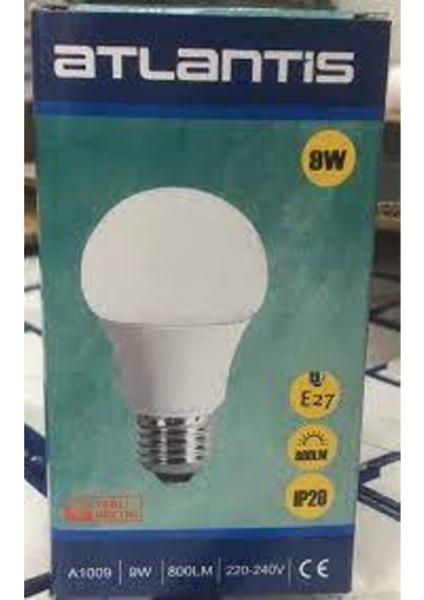 Atlantis 9W LED Ampul